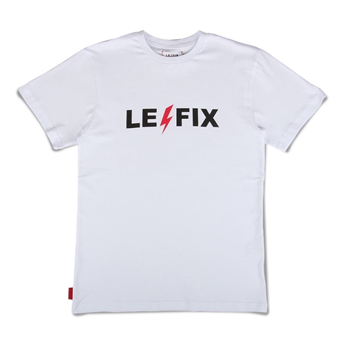Le Fix Lightning T-Shirt - White